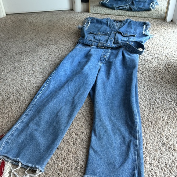 Blank NYC denim jumpsuit - Picture 6 of 6